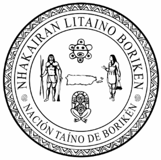 NHAKAIRAN LITAINO BORIKEN  NACIÓN TAÍNO DE BORIKÉN logo