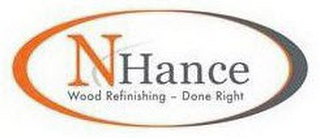 NHANCE WOOD REFINISHING - DONE RIGHT logo