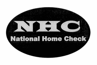 NHC NATIONAL HOME CHECK logo