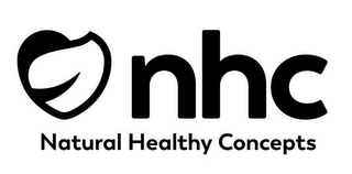 NHC NATURAL HEALTHY CONCEPTS logo