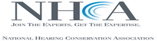NHCA JOIN THE EXPERTS. GET THE EXPERTISE. NATIONAL HEARING CONSERVATION ASSOCIATION logo