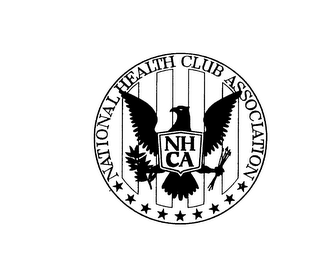 NHCA NATIONAL HEALTH CLUB ASSOCIATION logo