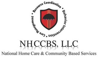 NHCCBS, LLC · RESOURCE COORDINATION  ·BEHAVIOR INTERVENTION ·  CARE MANAGEMENT NATIONAL HOME HEALTH & COMMUNITY BASED SERVICES logo