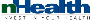 NHEALTH INVEST IN YOUR HEALTH logo