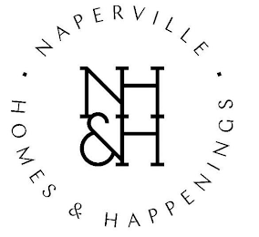 NH&H NAPERVILLE HOMES & HAPPENINGS logo