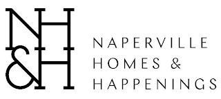 NH&H NAPERVILLE HOMES & HAPPENINGS logo