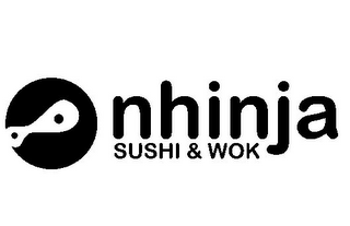 NHINJA SUSHI & WOK logo