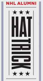 NHL ALUMNI HAT TRICK logo