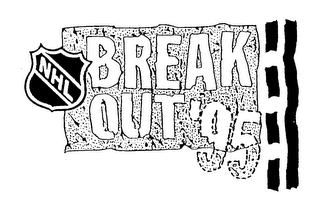 NHL BREAK OUT '95 logo