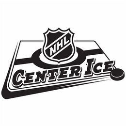 NHL CENTER ICE logo