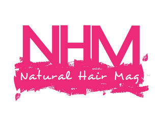 NHM NATURAL HAIR MAG logo