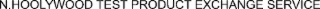 N.HOOLYWOOD TEST PRODUCT EXCHANGE SERVICE logo