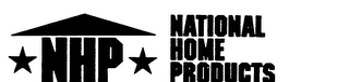 NHP NATIONAL HOME PRODUCTS logo