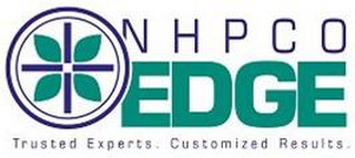 NHPCO EDGE TRUSTED EXPERTS. CUSTOMIZED RESULTS. logo