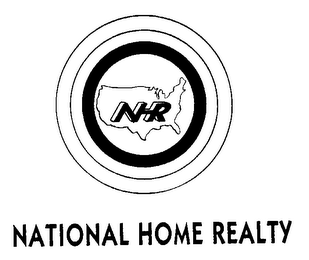 NHR NATIONAL HOME REALTY logo