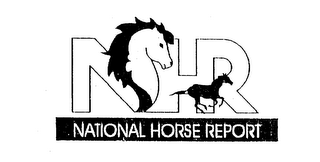 NHR NATIONAL HORSE REPORT logo
