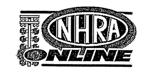 NHRA ONLINE logo