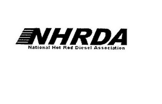 NHRDA NATIONAL HOT ROD DIESEL ASSOCIATION logo