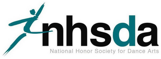 NHSDA NATIONAL HONOR SOCIETY FOR DANCE ARTS NHSDA logo