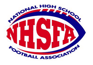 NHSFA NATIONAL HIGH SCHOOL FOOTBALL ASSOCIATION logo