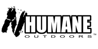 NHUMANE OUTDOORS logo