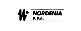 NI NORDENIA U.S.A. logo