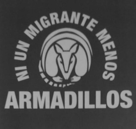 NI UN MIGRANTE MENOS ARMADILLOS ARMADILLOS BUSQUEDA Y RESCATE logo