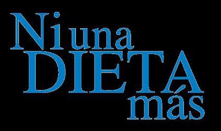 NI UNA DIETA MAS logo