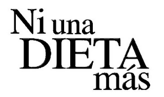 NI UNA DIETA MÁS logo
