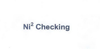 NI2 CHECKING logo