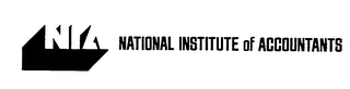NIA NATIONAL INSTITUTE OF ACCOUNTANTS logo