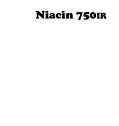 NIACIN 750IR logo