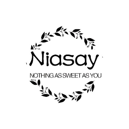 NIASAY NOTHING AS SWEET AS YOU logo