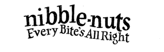 NIBBLE-NUTS EVERY BITE'S ALLRIGHT logo