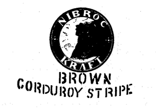 NIBROC KRAFT BROWN CORDUROY STRIPE logo