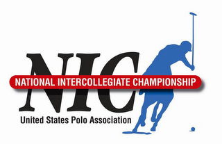 NIC NATIONAL INTERCOLLEGIATE CHAMPIONSHIP UNITED STATES POLO ASSOCIATION logo