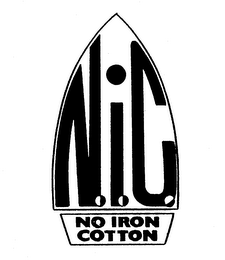 NIC NO IRON COTTON logo