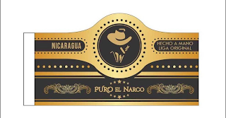 NICARAGUA HECHO A MANO LIGA ORIGINAL PURO EL NARCO logo