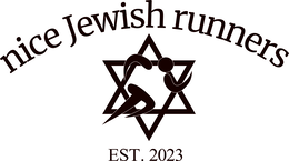 NICE JEWISH RUNNERS EST. 2023 logo