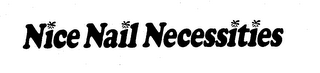 NICE NAIL NECESSITIES logo