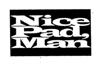 NICE PAD, MAN logo