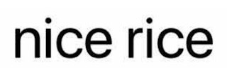 NICE RICE logo
