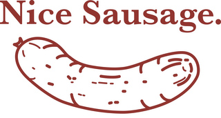 NICE SAUSAGE. logo
