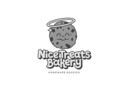 NICE TREATS BAKERY HOMEMADE GOODIES logo