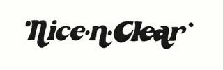 'NICE.N CLEAR'(STYLIZED) logo