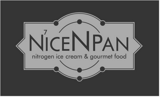 NICENPAN NITROGEN ICE CREAM & GOURMET FOOD logo