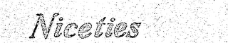 NICETIES logo