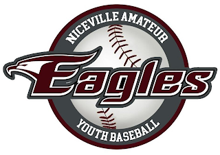 NICEVILLE AMATEUR YOUTH EAGLES BASEBALL logo