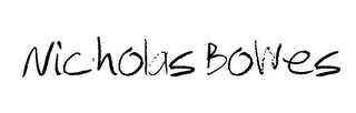 NICHOLAS BOWES logo