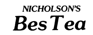 NICHOLSON'S BES TEA logo